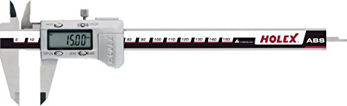 HOLEX 412805 150 Digitaler Messschieber ABS mit Datenausgang 150 mm