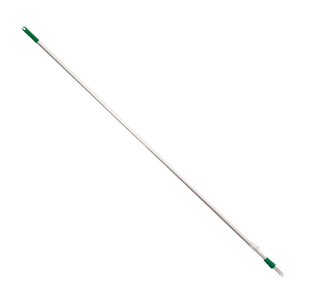 haug bürsten Teleskopstiel ausziehbar 2180 - 4000 mm, Alurohr, grün, hitzebeständig bis 240 °C, ø 25/22 mm