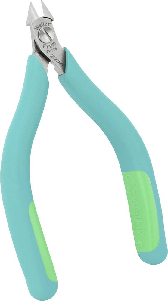 Weller Erem® 2622NB ESD Seitenschneider, 125mm, Präzisionsschneider mit Wolframkarbidklingen, ESD-sicher und nachschärfbar