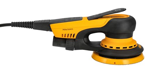 Mirka DEROS II 550, Exzenter-Schleifer mit Absaugung, Ø 125mm Schleifteller, 2,5mm Hub, vibrationsarm, bürstenloser Motor, Bluetooth-Verbindung zur myMirka App