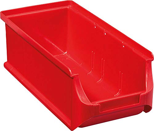 Allit 456231 Sichtbox Größe 2L 215 x 102 x 75 mm in rot