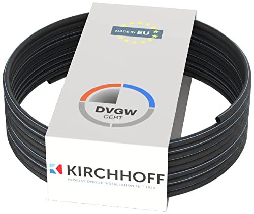 Kirchhoff Wasserleitung für Gartenbewässerung 20 mm x 100 m | PE Rohr ...