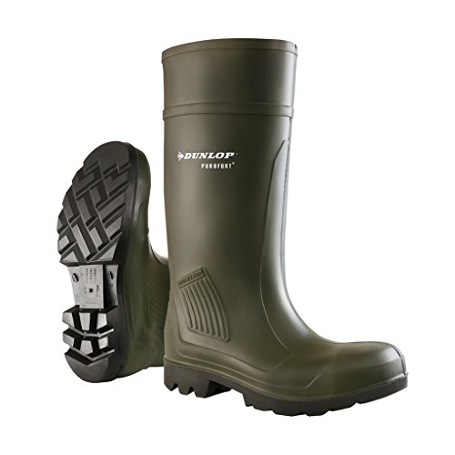 Dunlop Purofort S5, Sicherheitsstiefel mit Stahlkappe, rutschhemmender Sohle und Temperaturisolierung bis -20°C, Größe 37