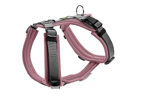 HUNTER Geschirr Maldon Altrosa/Grau XS-S