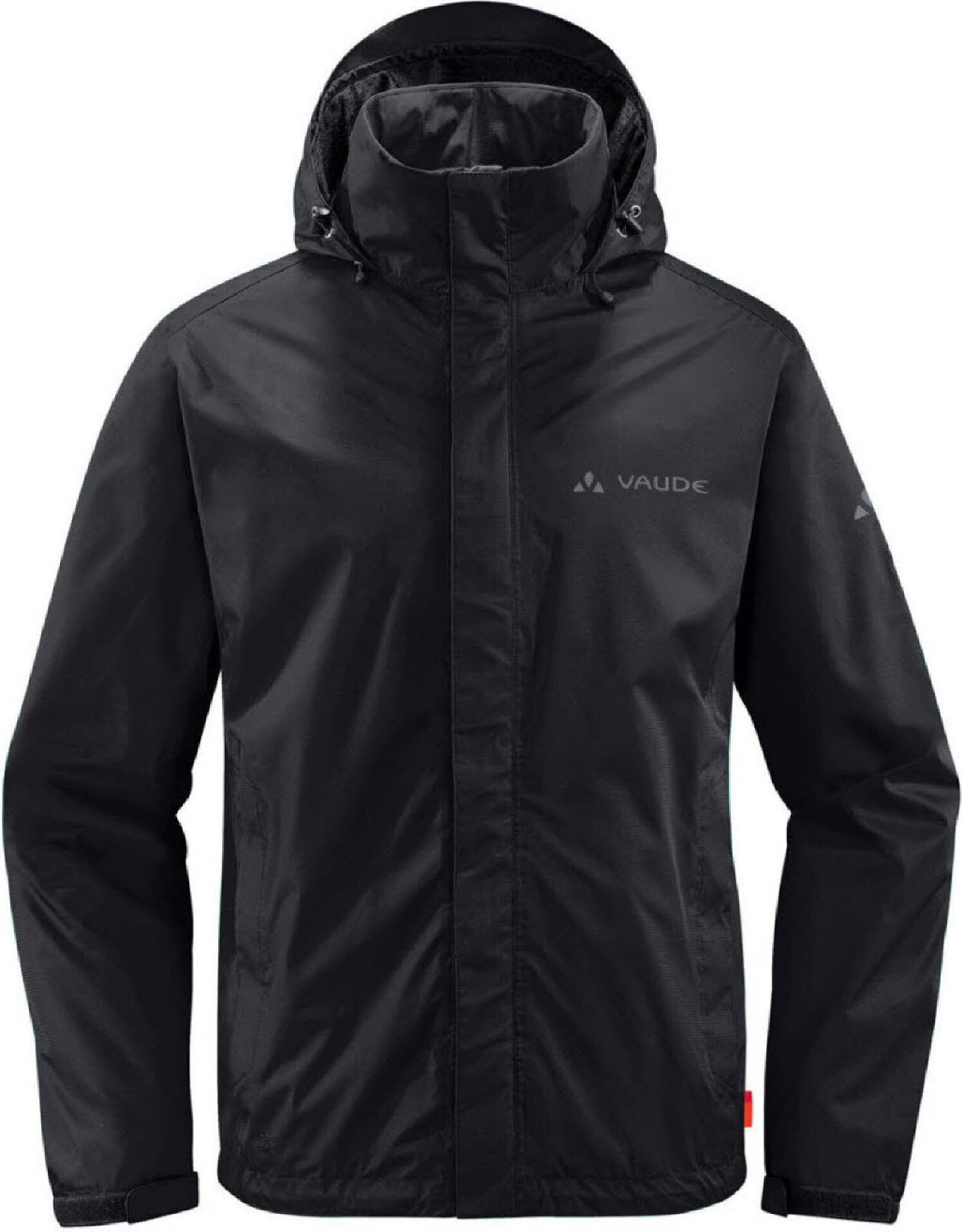 VAUDE Me Escape Light Jacket black M, Outdoorjacke mit wasserdichtem und atmungsaktivem Wetterschutz