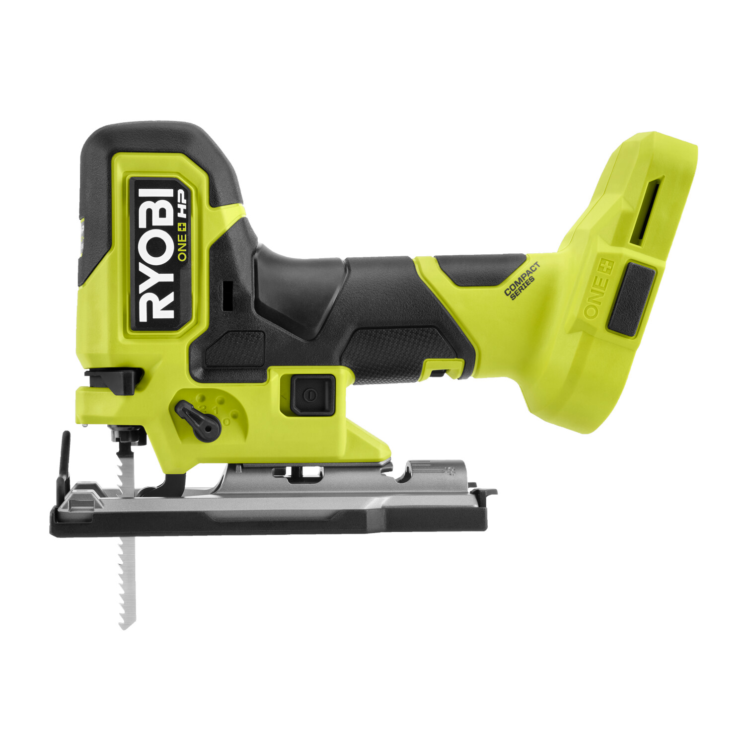 Ryobi Akku-Stichsäge 'RJS18BX-0 18 V', Brushless mit 25 mm Hublänge, ohne Akku und Ladegerät, integrierte Staubabsaugung