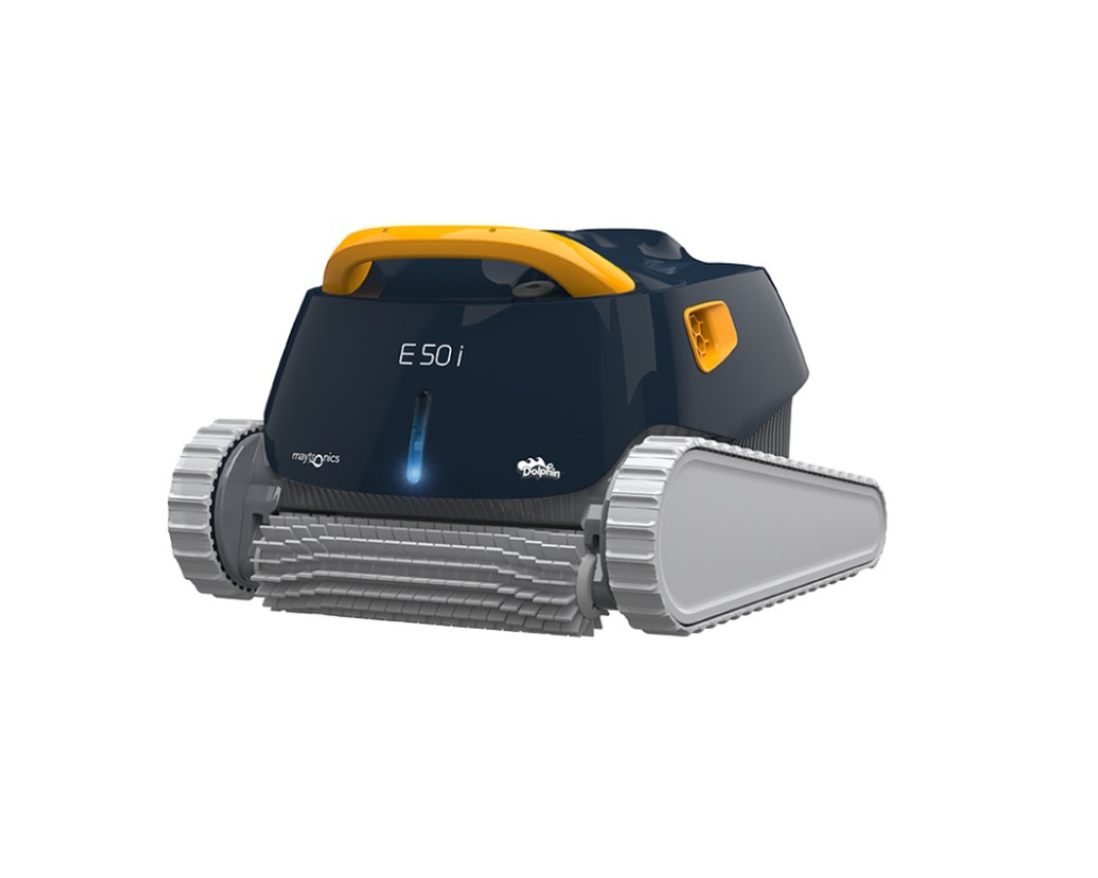 Dolphin E50i Poolroboter mit PVC Bürste, App-Steuerung und Powerstream Technologie