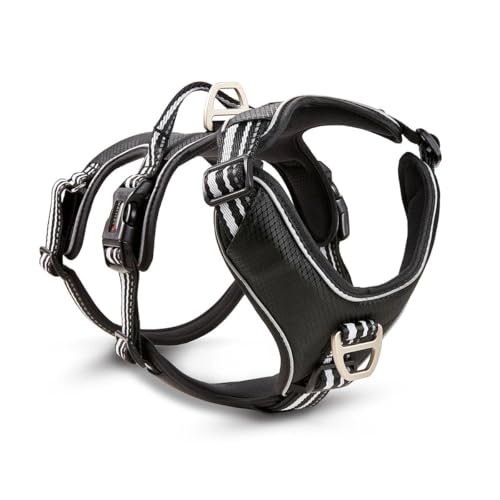 Wolters Active Pro Geschirr No Escape, gepolstertes Hundegeschirr aus Meshgewebe und Polyester, verschiedene Größen, robuste Sicherheit für ängstliche Hunde