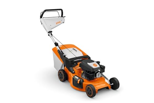 STIHL Benzin-Rasenmäher "RM 253", 1,8 kW (2,4 PS), Schnittbreite 51 cm, mit Radantrieb und Mulchfunktion, 55 l Grasfangkorb, höhenverstellbar