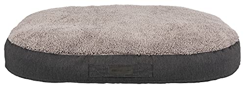 TRIXIE orthopädisches Hundekissen "Vital Kissen Bendson, oval, 100 × 70 cm, dunkelgrau/hellgrau"- 36425