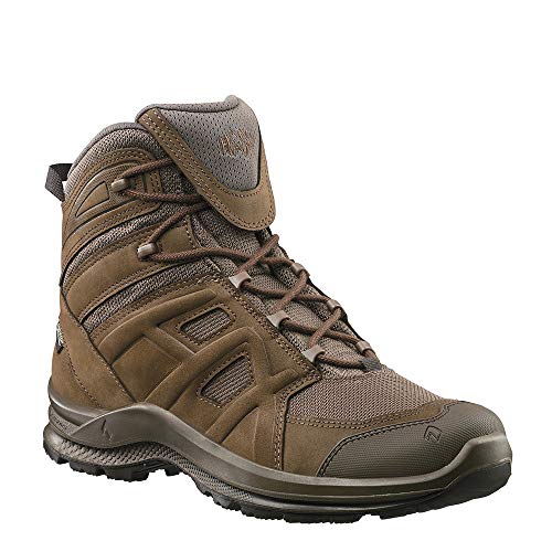 HAIX® Black Eagle Athletic 2.0 N GTX mid, Arbeitsschuh in braun mit GORE-TEX, rutschfester Sohle und Sicherheitsklasse O2