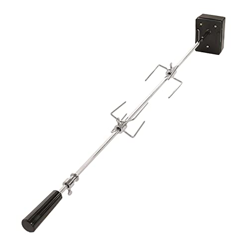 TAINO Elektrischer Drehspieß für Gasgrill Rotisserie-Set, 220-240V, inkl. 2 Spießforken für RED 4+1 und RED 6+1