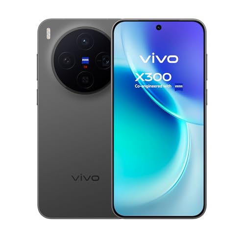 vivo X300 5G Smartphone, 12 GB RAM, 256 GB Speicher, 200 MP ZEISS Kamera, 6,31" Display, Dimensity 9500, IP68/IP69, Android 16, grau