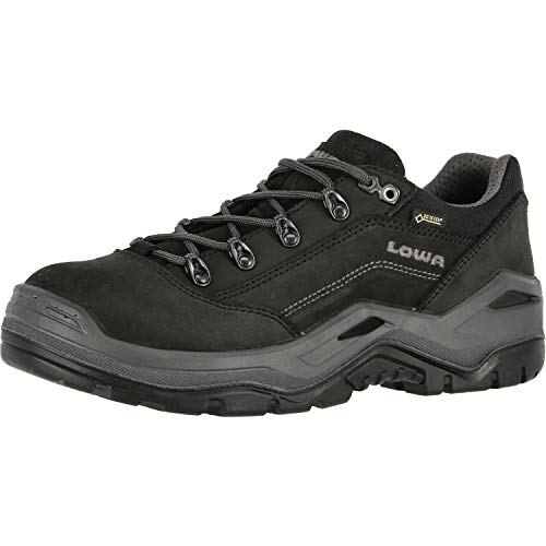 Lowa work RENEGADE Work GTX black Lo S3S CI Sicherheitsschuh, Hydrophobiertes Nubukleder, GORE-TEX, VIBRAM-Sohle