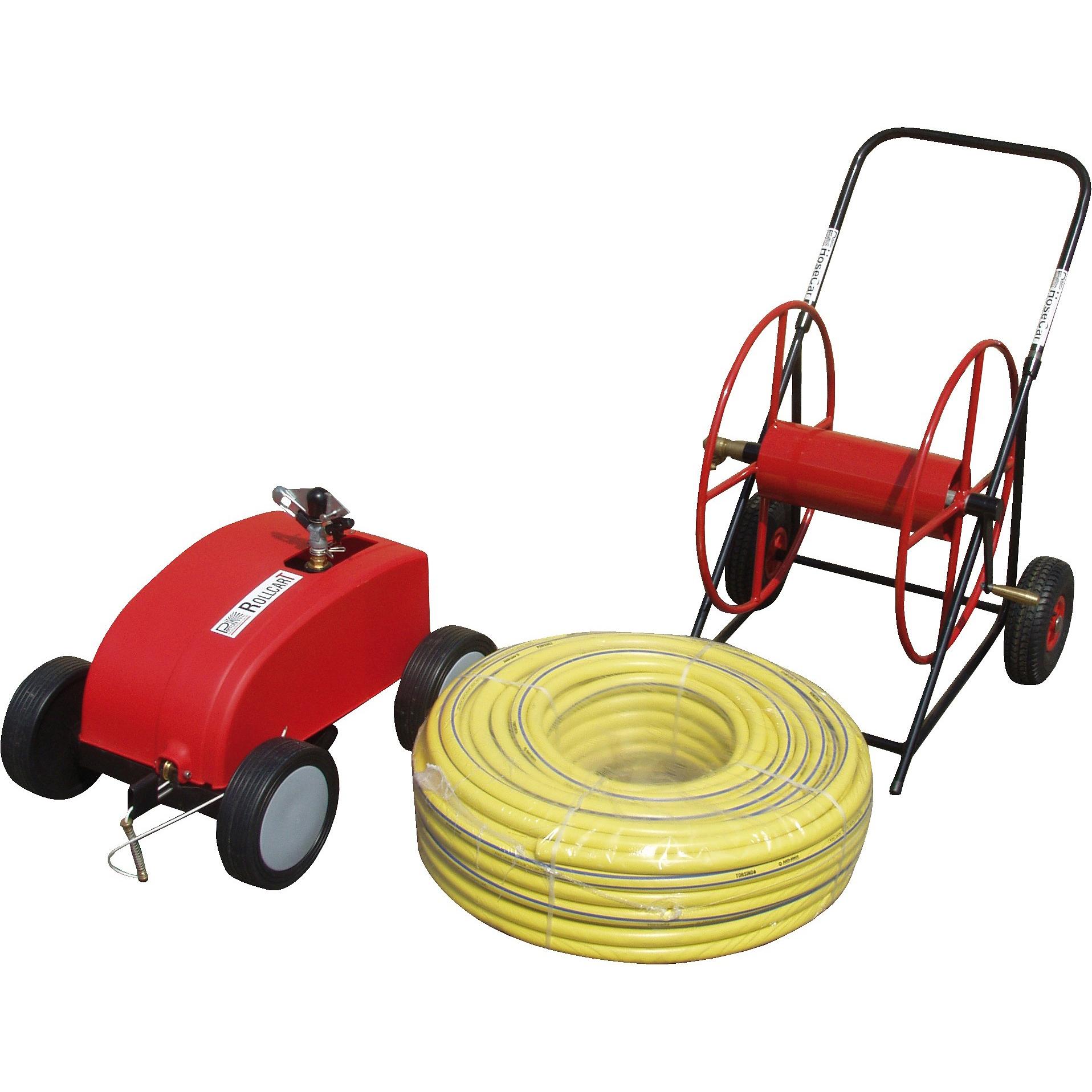Sport-Thieme Grossflächenregner-Set Rollcart-V, automatisches Bewässerungssystem mit 120 m Reichweite und 3,0 m³/h Wasserverbrauch