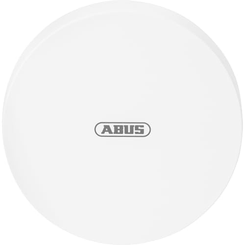 ABUS Wassermelder für Smartvest Pro, Funk-Wasseralarm zum Schutz vor Wasserschäden, für Küche, Bad, Waschküche, Technikraum und Keller, weiß