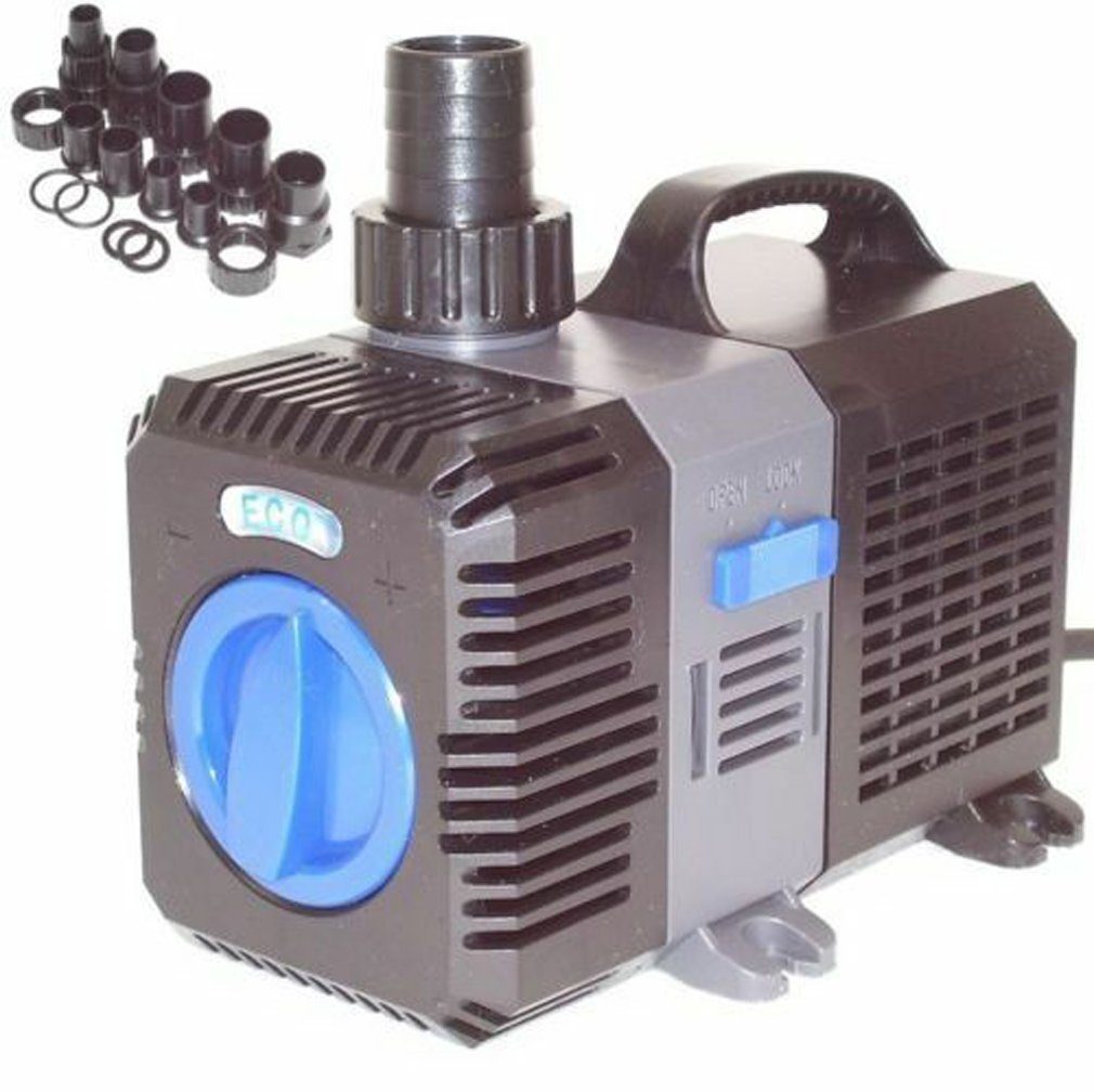 Apex Teichpumpe SuperECO CTP Filterpumpe, energiesparend, variabel einsetzbar, blau