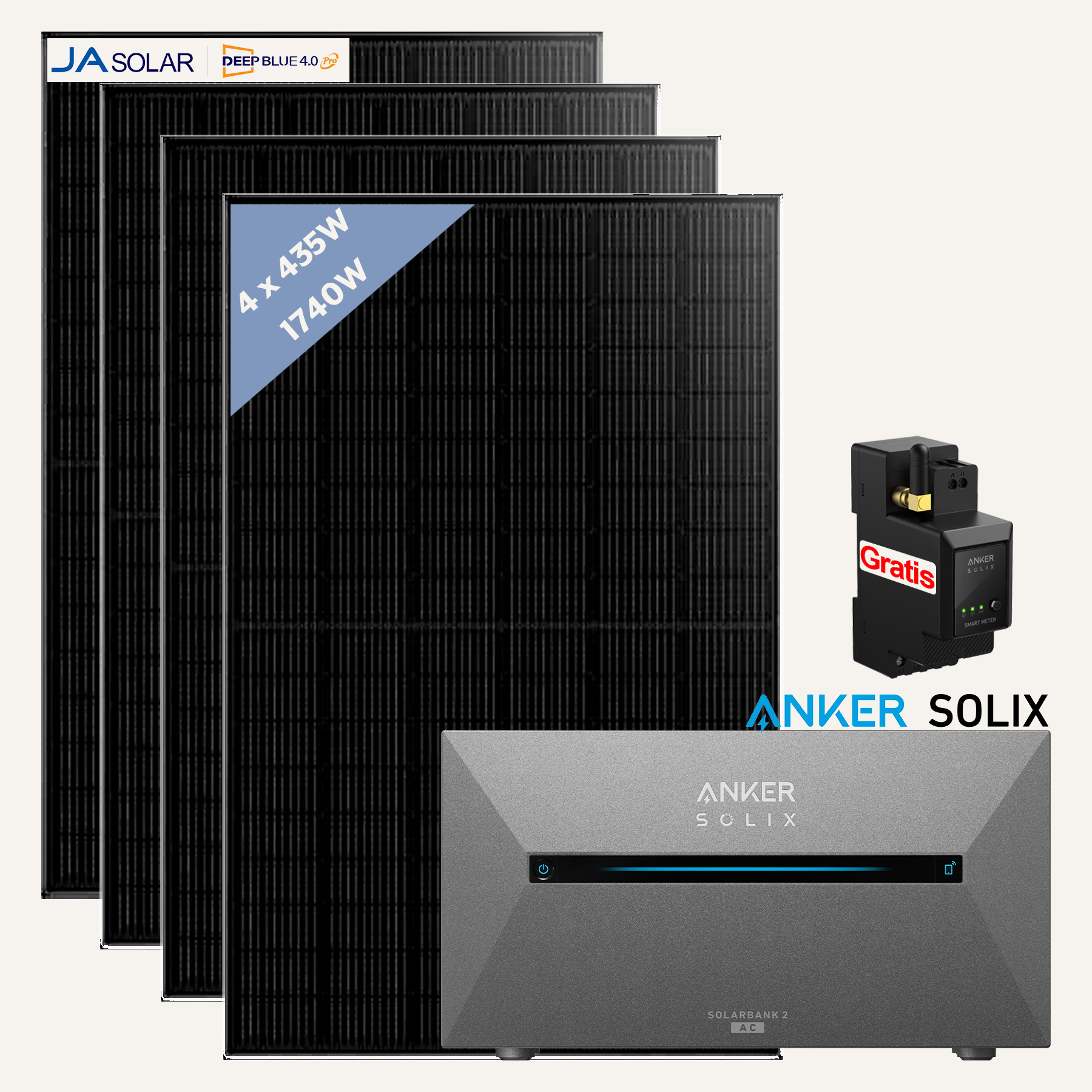 Anker Solix Solarbank 2 E1600 Pro Erweiterung