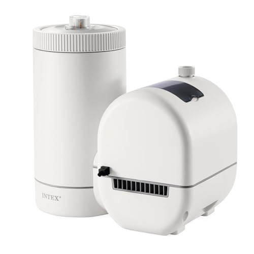 Intex Aufbereitungsanlage für Schwimmbad, effiziente Wasserfilterung mit 9463 l/h, kompakt und langlebig