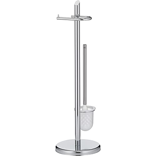 Kela Ken Toilettengarnitur, Metall, Silber glänzend, 73 cm