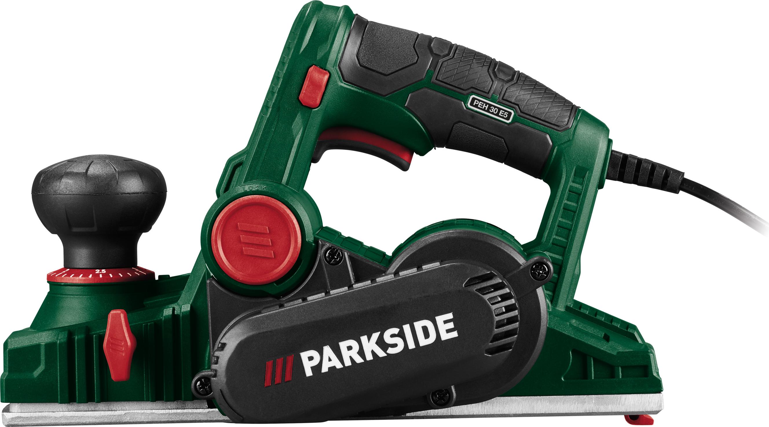 PARKSIDE® Elektrohobel »PEH 30 E5«, 750 W, präzise Holzbearbeitung mit Hartmetall-Messer, ergonomischer Softgrip, 82 mm Hobelbreite