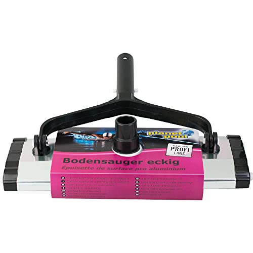 CF Poolbodensauger schwarz, silber, mit Teleskopstange und Sandfilteranlage