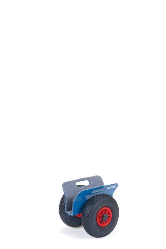 Fetra 4156 Plattenroller mit Klemmbacken, Tragkraft 250 kg, schwenkbare Lenkrollen