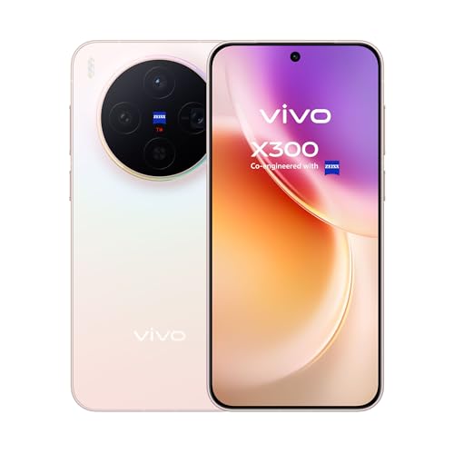 vivo X300 5G Smartphone, 12G RAM + 256G Speicher, 200 MP ZEISS Kamera, 6,31" Flachbildschirm, Dimensity 9500, IP68/IP69, Android 16, 3 Jahre Garantie