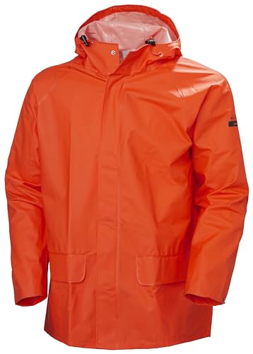 Helly Hansen Workwear 70129 Arbeitsjacke, Orange, wasserdicht, schimmelabweisend, M EU