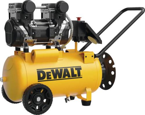 DeWalt DXCMS2524HE, fahrbarer Kompressor mit ölfreier Pumpeneinheit und 2,5 PS Leistung