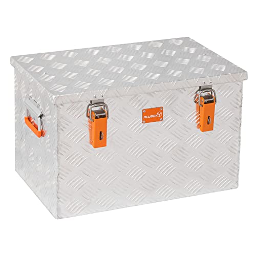 alubox Werkzeugkiste Riffelblech ABX-RL67 Aluminium 1,5mm Werkzeugkiste leicht und robust 67 Liter