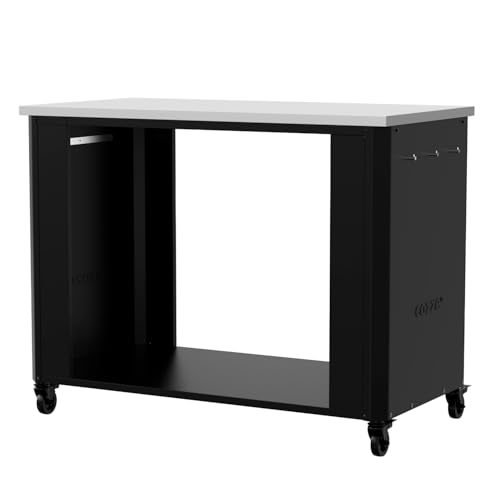 Cozze Outdoor Küche Aussenküche 115, Edelstahl-Arbeitsplatte mit praktischen Aufbewahrungslösungen