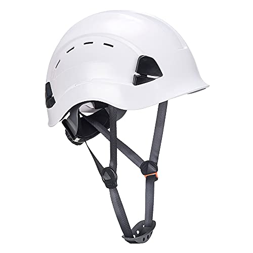 Portwest PS63 Height Endurance Helm mit Belüftung, Farbe Weiß, Größe:, PS63WHR