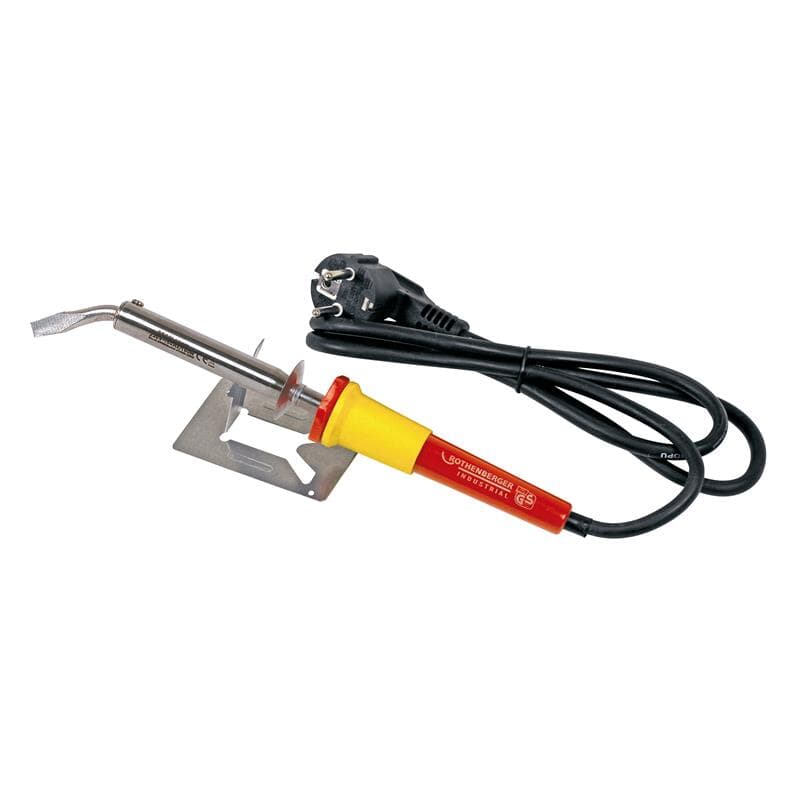 ROTHENBERGER Industrial Lötkolben, 100 W, inkl. Geräteauflage + CU-Spitze abgewinkelt-flach