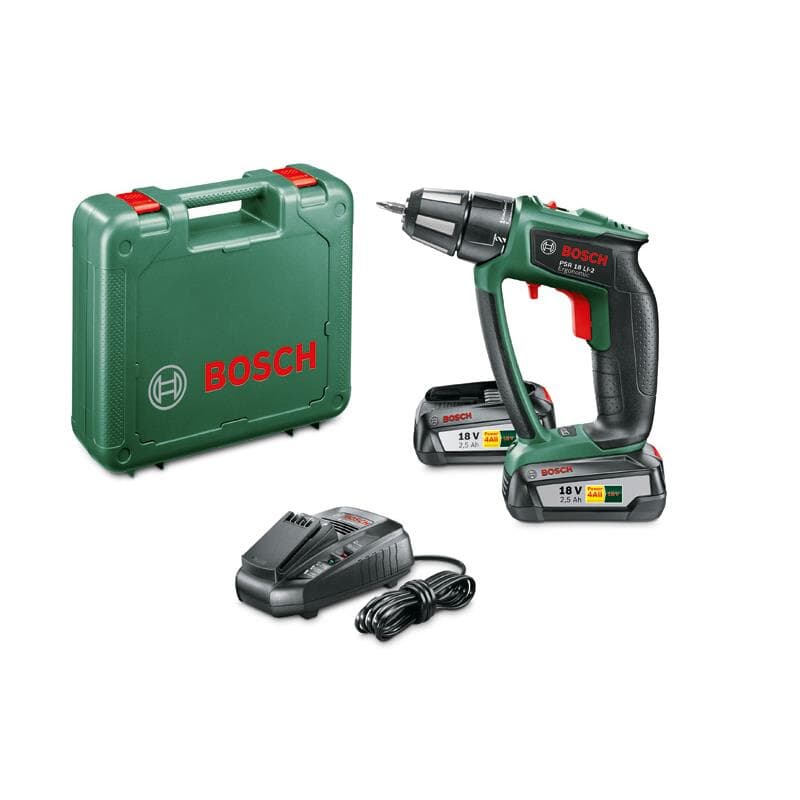Bosch PSR 18 LI-2 Ergonomic (2 x 2,5 Ah) (0 603 9B0 101)