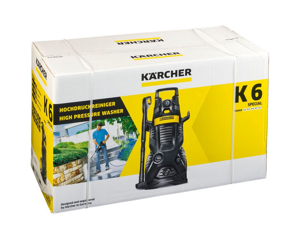KÄRCHER Hochdruckreiniger K 6 Special, Premium-Klasse mit Aluminiumpumpe, schwarz