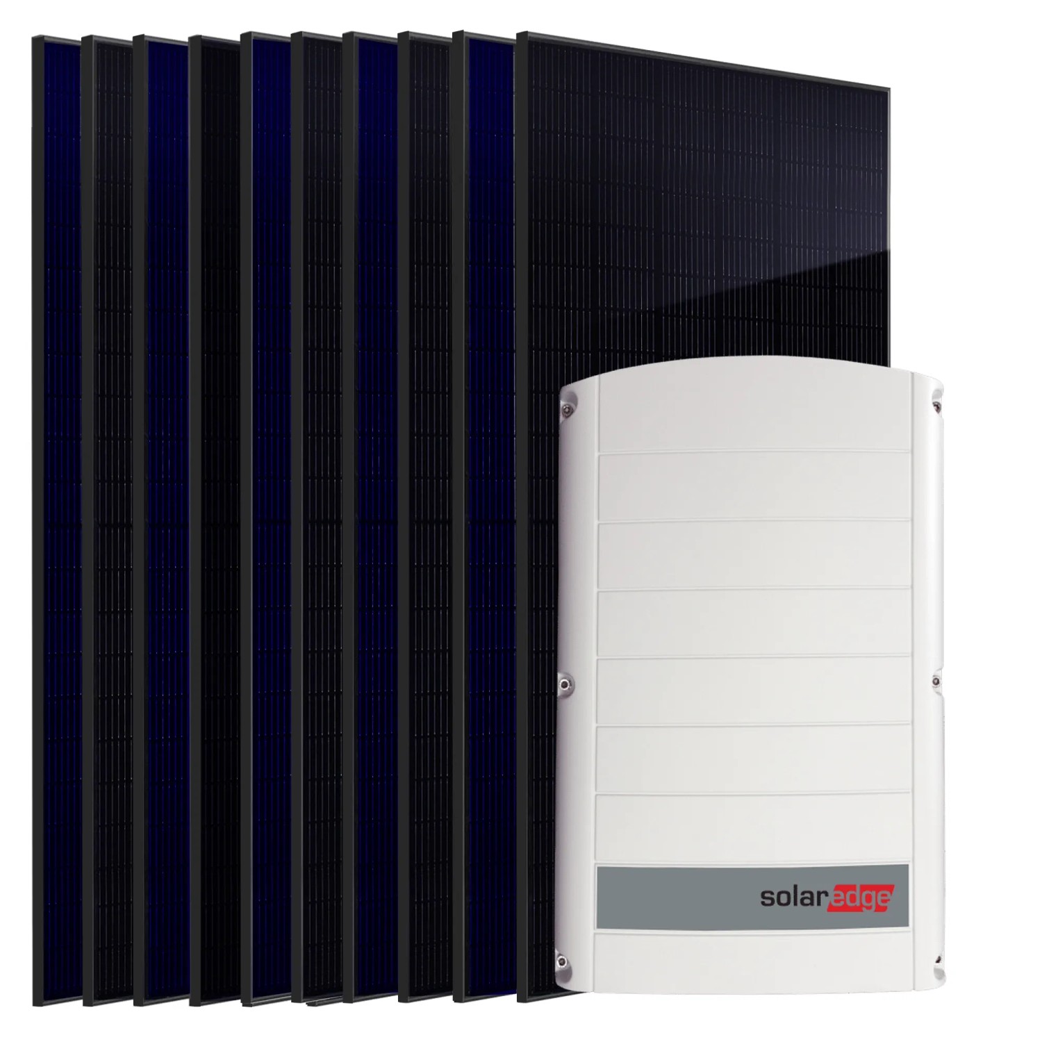 SUNNIVA 5 kW Solaranlage, 10x 500 W Fullblack Bifacial Module ...