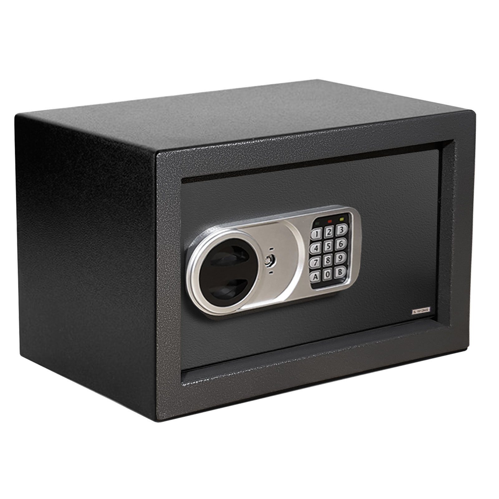 Office Marshal Tresor Safemaxx, Möbeltresor in Grau, mit elektronischem Zahlenschloss, Erhältlich in 6 Größen.