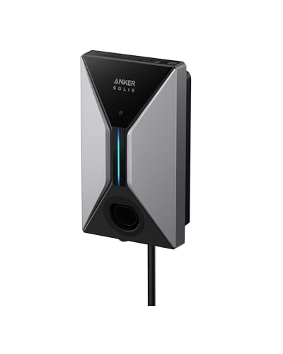 Anker SOLIX V1, Smartes 11kW Ladegerät für E-Autos mit App, WLAN & Bluetooth, dreiphasig, CEE 16A, 5m Kabel, kompatibel mit Typ-2 Anschluss