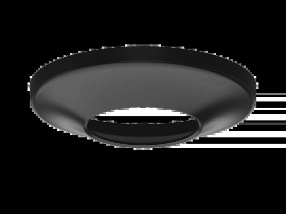 Theben 9070797 Abdeckrahmen Schwarz für thePiccola Präsenz-/Bewegungsmelder