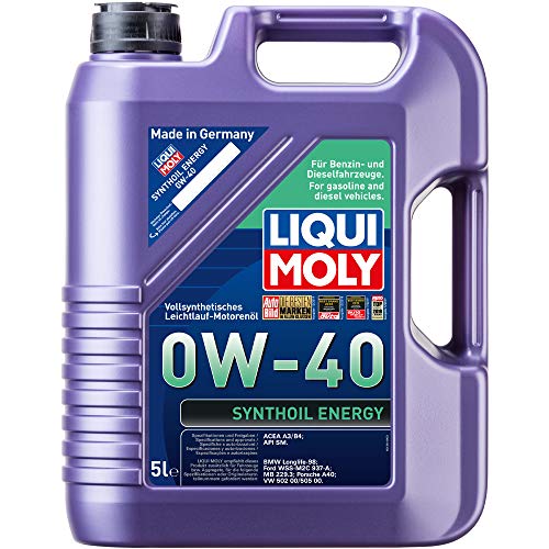 LIQUI MOLY Synthoil Energy 0W-40 | 5 L | vollsynthetisches Motoröl | Art.-Nr.: 1361