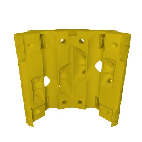 Core Kerngehäuse kompatibel für MPCNC Primo CNC Fräse Bauteil V2 25mm 10 Farben Farbe Gelb