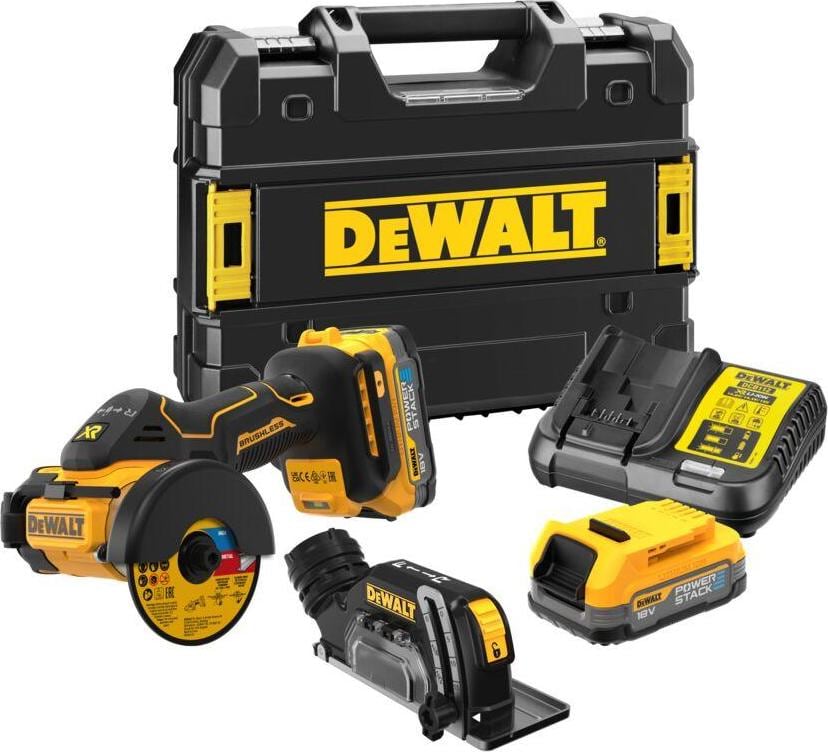 DeWalt, Winkelschleifer, DCS438E2T-QW (76 mm)