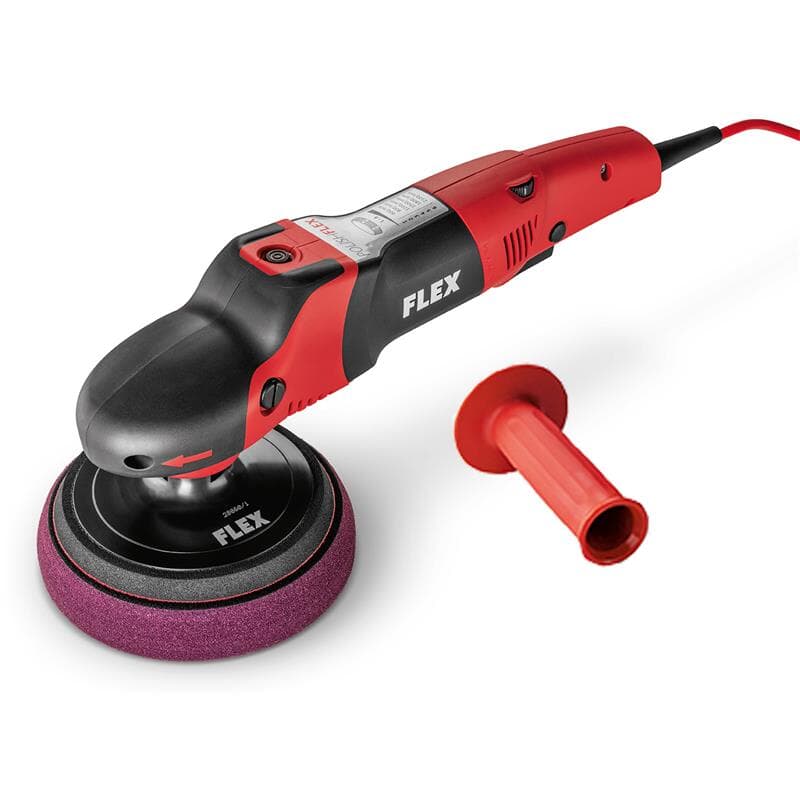 Flex Poliermaschine PE 14-2 150 (Polierer mit variabler Drehzahl, Drehmoment 380-2100 -min, Polierkörper 200 mm, Stützteller 150 mm, M 14, 1400 Watt) 373680
