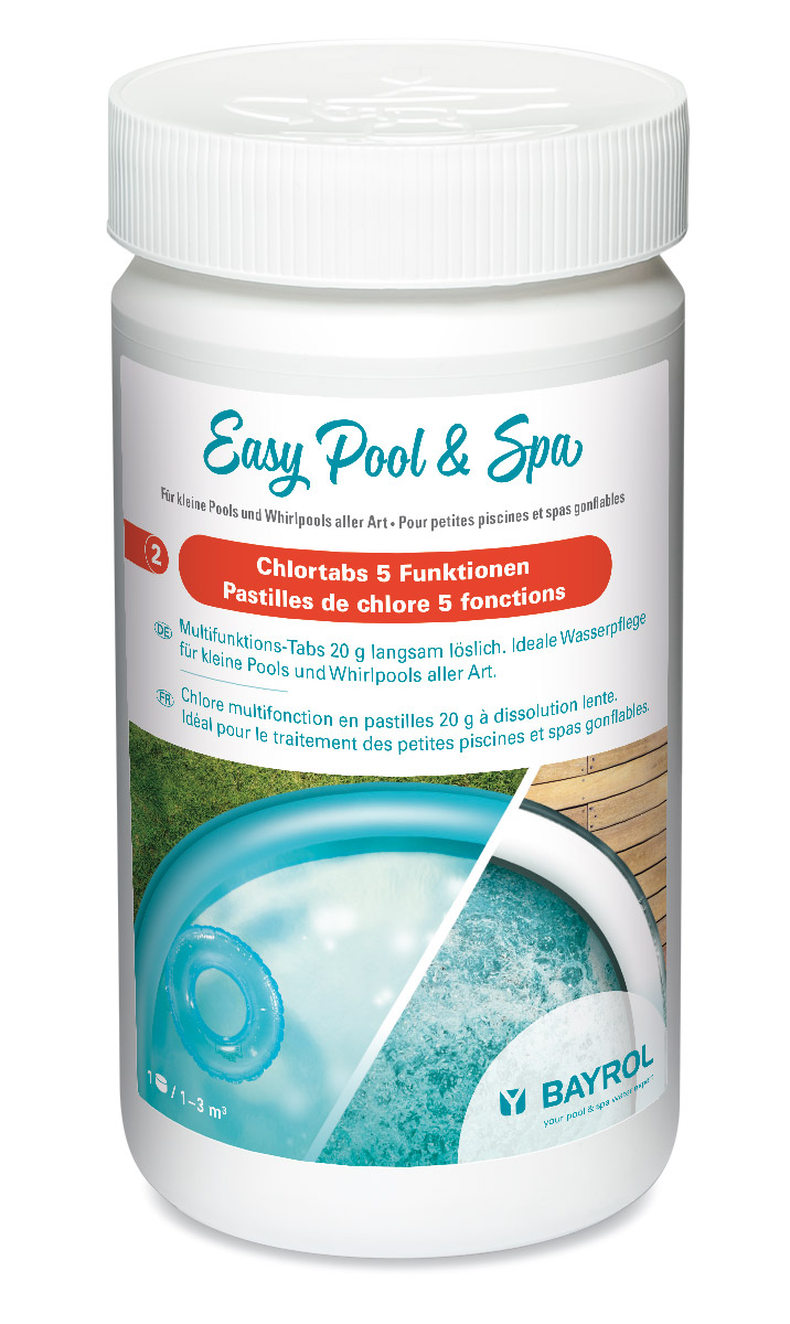 Bayrol Easy Pool & Spa Chlortabs 5 Funktionen 1 kg