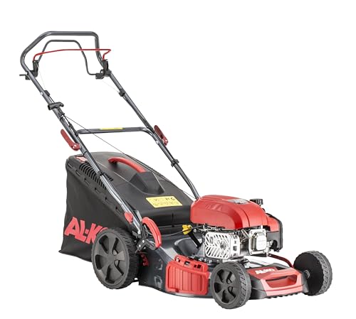 Al-Ko Benzin-Rasenmäher 4.66 SP-D Easy, 4-in-1 mit 46 cm Schnittbreite, Hinterradantrieb und 65 l Fangkorb