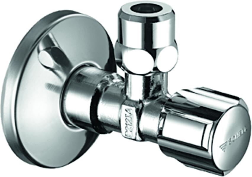 Schell Eckregulierventil COMFORT chrom, mit ASAG 1/2 x 3/8 KIWA
