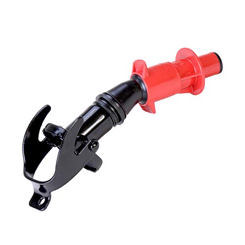 Metall-Sicherheits-Einfüllsystem für Metallkanister CLASSIC und EXPLO-SAFE 5-10 L, für Kraftstoff schwarz/rot zum Betanken von Motor-Kettensägen geeignet