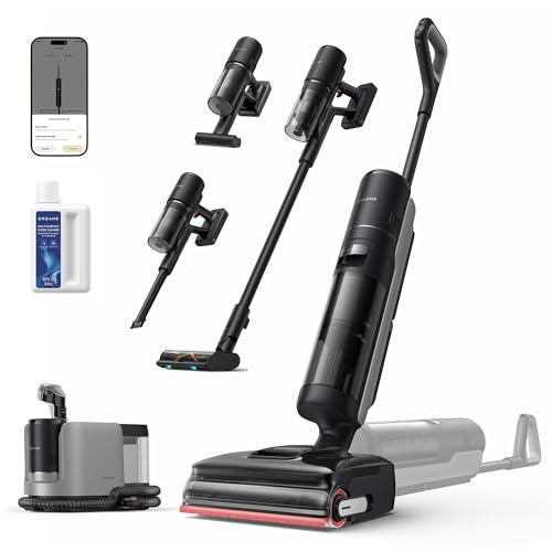 dreame H15 Mix 7-in-1 Nass- und Trockensauger, KI-Roboterarm, 23.000 Pa Saugkraft, intelligente Dosierung, flaches Design