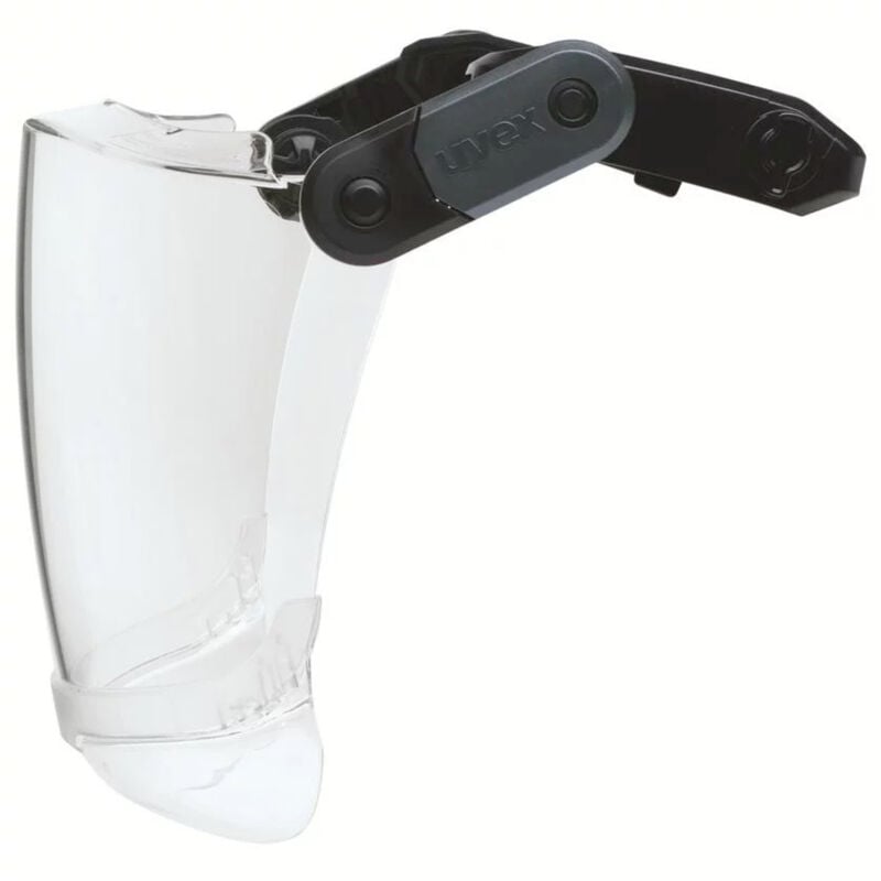 Uvex pronamic 9916001 Schutzvisier, UV-Schutz, Antibeschlag- und Antikratz-Schutz, ergonomisches Gelenksystem